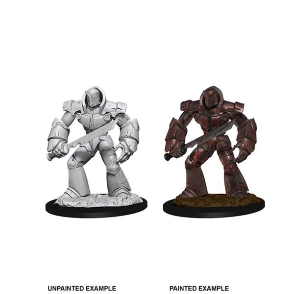 Iron Golem: D&D Nolzur's  Marvelous Unpainted Miniatures