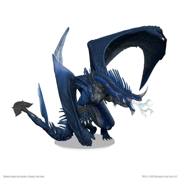 Anthradusk, Ancient Blue Dragon: D&D Icons of the Realms