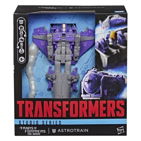 The Transformers: The Movie Studio Series Leader Class Action Figure Astrotrain 17cm