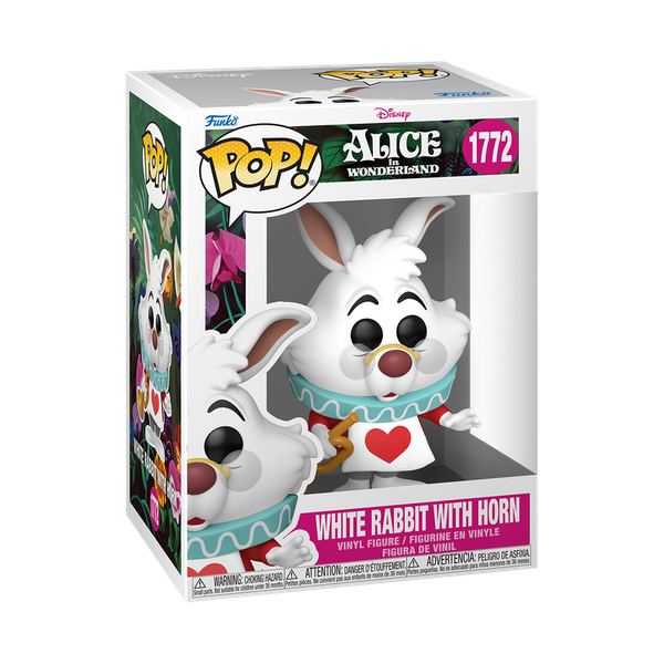 POP Disney: Alice In Wonderland S3 - White Rabbit w/Horn