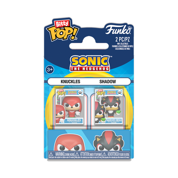 Bitty POP 2pk: Sonic - Knuckles & Shadow