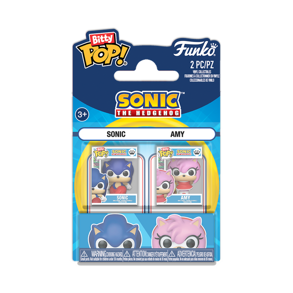 Bitty POP 2pk: Sonic - Sonic & Amy Rose