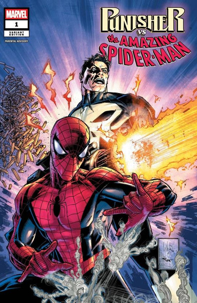 PUNISHER VS SPIDER-MAN #1 CVR B WHILCE PORTACIO VA (2026)
