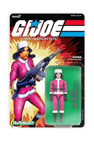 GI Joe ReAction+ Action Figure Wave 07 Daina (Cartoon) 10 cm