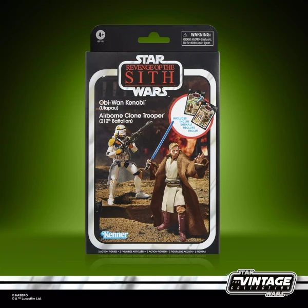 STAR WARS The Vintage Collection Obi-Wan Kenobi & Clone Trooper