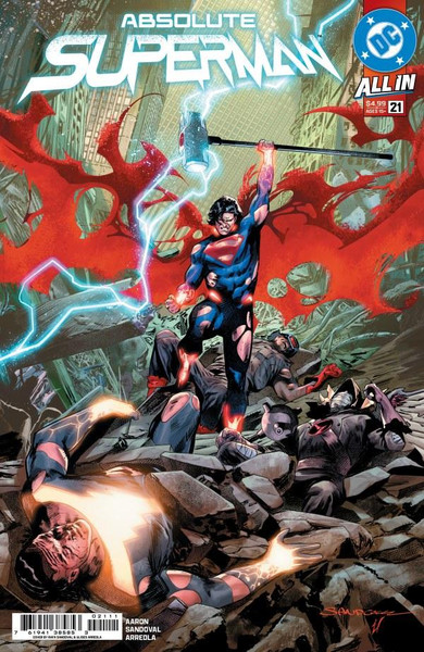 ABSOLUTE SUPERMAN #21 CVR A RAFA SANDOVAL (2026)