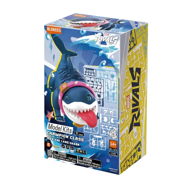 Blokees Marvel Rivals - Jeff the Land Shark