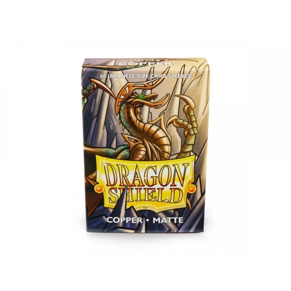 Dragon Shield - Matte Japanese Size Sleeves 60pk - Copper