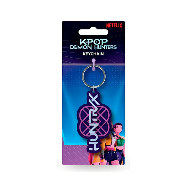 K-Pop Demon Hunters (Huntrix Logo) Pvc Keychain