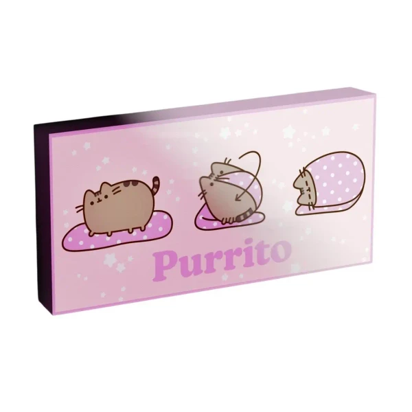 Pusheen (Purrito) Letterbox Light Up Canvas