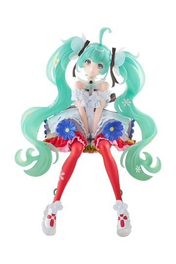Hatsune Miku Noodle Stopper PVC Statue Hatsune Miku Japan Live Tour 2025 Blooming 14 cm