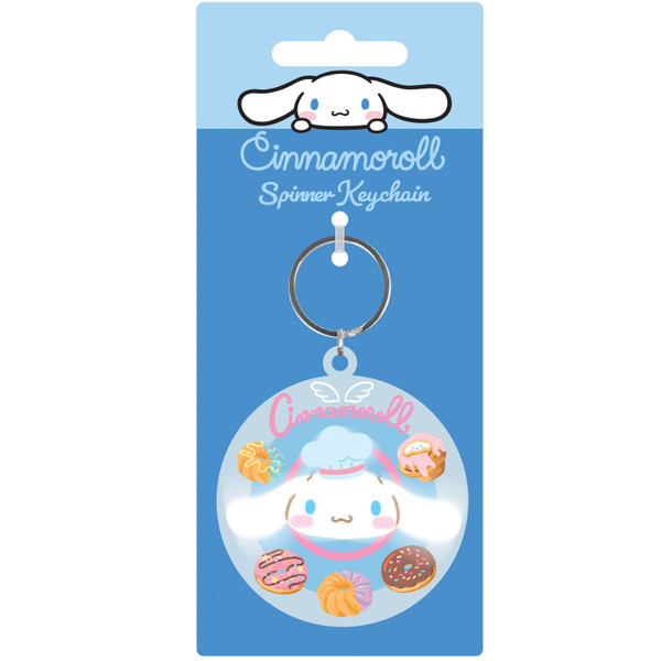 CINNAMOROLL (DESSERTS) SPINNER KEYCHAIN