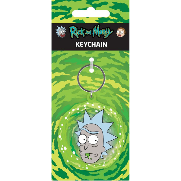 RICK AND MORTY (KING OF S**T) SPINNER KEYCHAIN