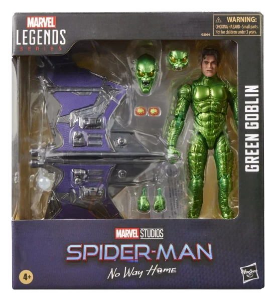 Marvel Legends Series Spider-Man No Way Home DLX Green Goblin Action Figure
