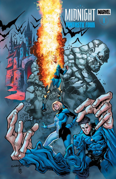 MIDNIGHT FANTASTIC FOUR (2026) #1 DIAMOND UK SERGIO DAVILA COVER