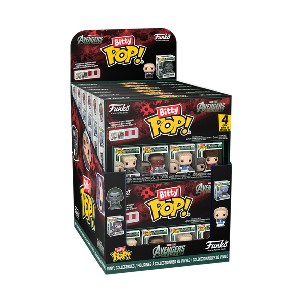 Bitty Pop! Avengers: Doomsday 4-Pack Series 3