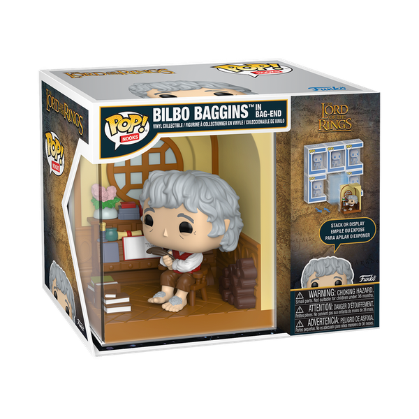Pop! Nooks Bilbo Baggins in Bag-End