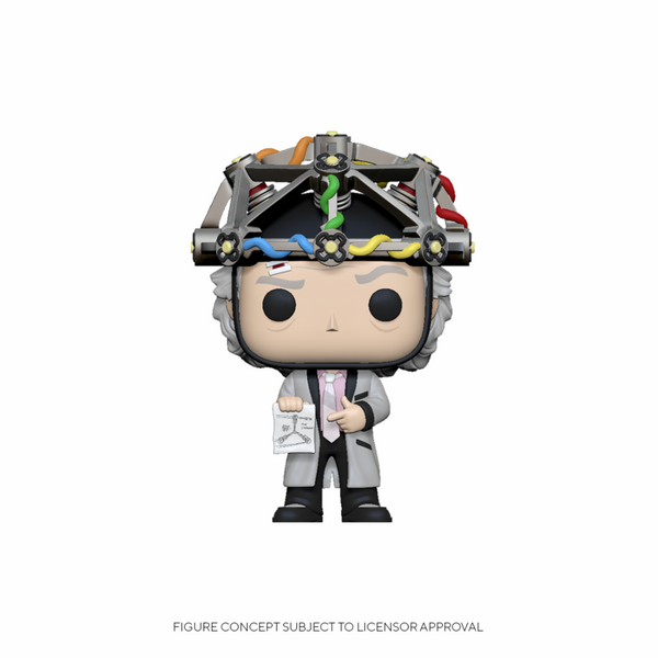 POP Vinyl! Back to the Future: Doc With Helmet #959