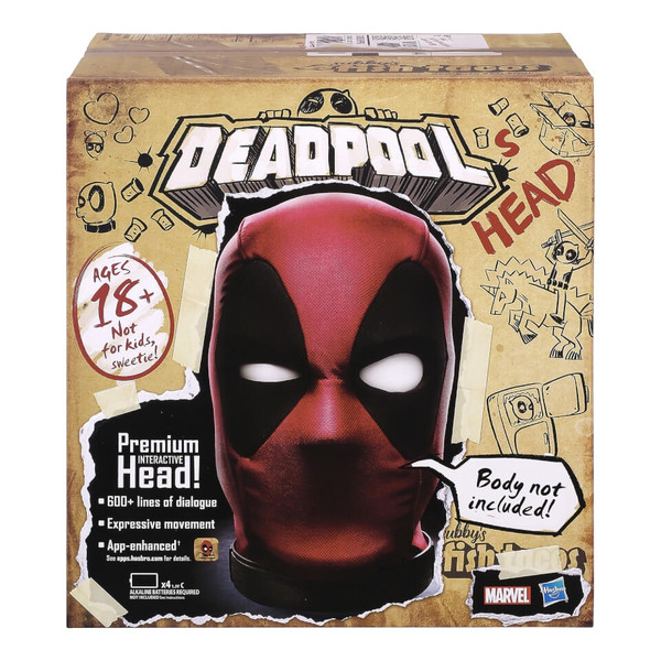 Marvel Deadpool Electronic Interactive Head