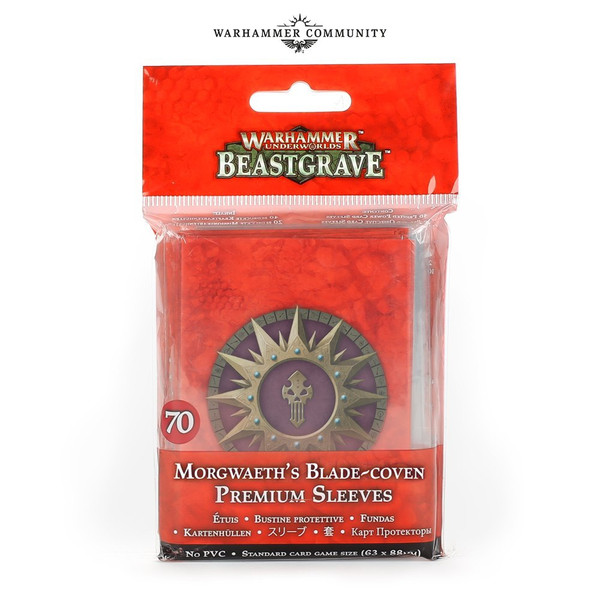 Warhammer Underworlds: Morgwaeth's Blade-Coven Card Sleeves