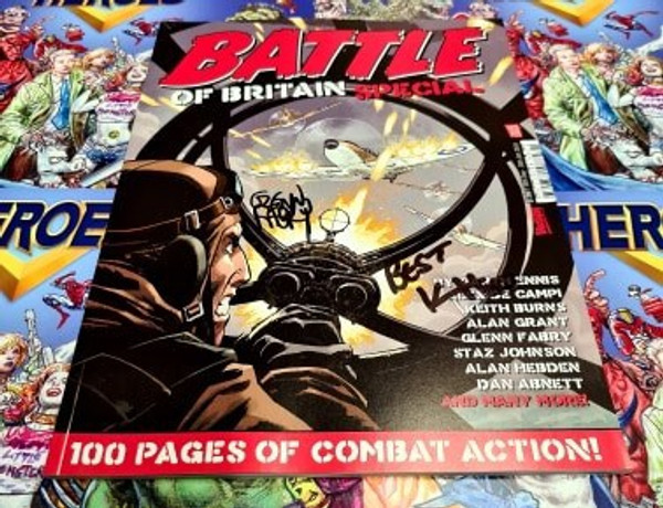 Battle Of Britain 2020 Special Signed By Glenn Fabry & Karen Holloway