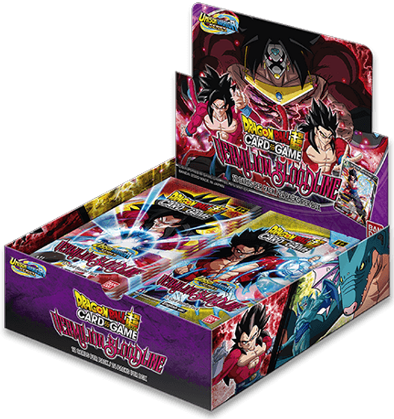 Dragon Ball Super CG: Booster Pack WHOLE BOX: Unison Warrior Series- Vermilion Bloodline