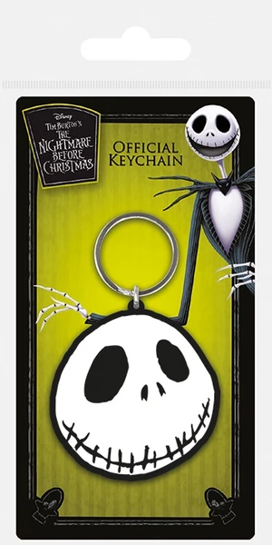 Nightmare Before Christmas (Jack) Rubber Keychain