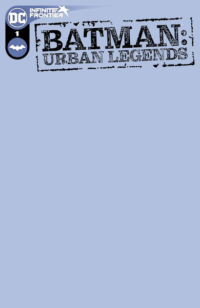 Batman Urban Legends #1 Cvr D Blank Variant