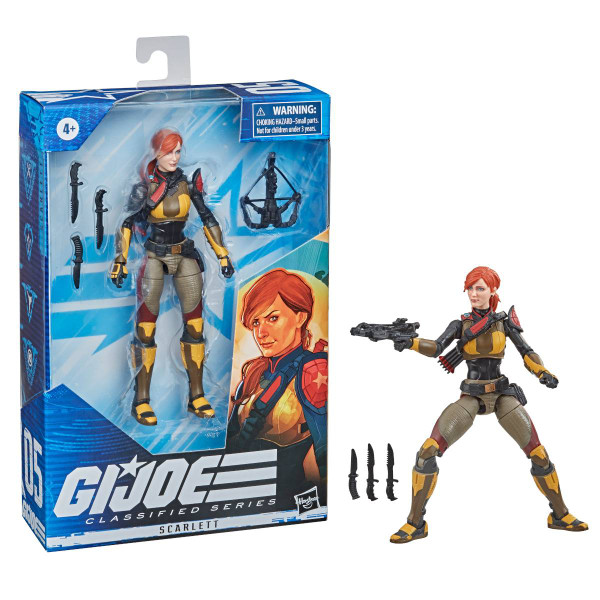 Gi Joe Classified Series 6" Scarlett Action Figure