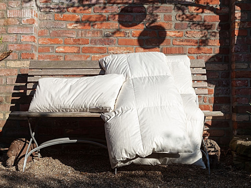 Organic Down Comforter All Season US KING (108x98 inch)  *back in stock*