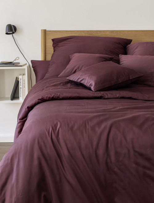 Duvet Cover Set "PARIS" / rubin/ *NEW*