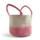 Aveva Design Wool Basket Hand Felted *Pink*