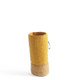 Wine Bottle Cooler Sleeve made of Wool *yellow / mustard*