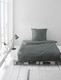 Duvet Cover Set LAGO *Flannel* graphite / dark grey Duvet Cover Set LAGO *Flannel* graphite / dark grey