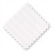 Duvet Cover Set & Pillowcase "Classic White w/ Stripes" 135x200cm / 53 x79"
