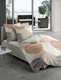 Duvet Cover Set "ABSTRACT CIRCLES" / sand / *NEW*