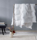 Scandinavian WHISPER GOOSE Down Comforter / MEDIUM / ALL YEAR / European Twin XL / 55" x 87" / less crinkle noise