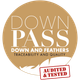 Scandinavian DUCK Down Comforter / LIGHTWEIGHT / SUMMER / European King / 102" x 87" / *Best Value*