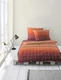 Duvet Cover Set "SUNSET GRID" / terracotta / orange / *NEW*