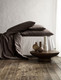 Duvet Cover Set "PARIS" / chocolate / *NEW*
