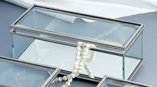 Beaded Rectangle Box