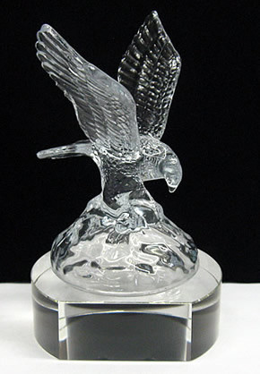 Eagle on Crystal Base