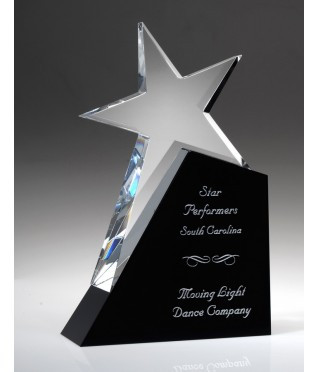 Optic Star with Black Base, Available in Three Sizes