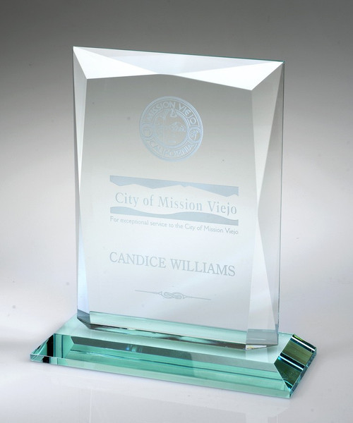 Jade Prestige Award, 3 Sizes Available 