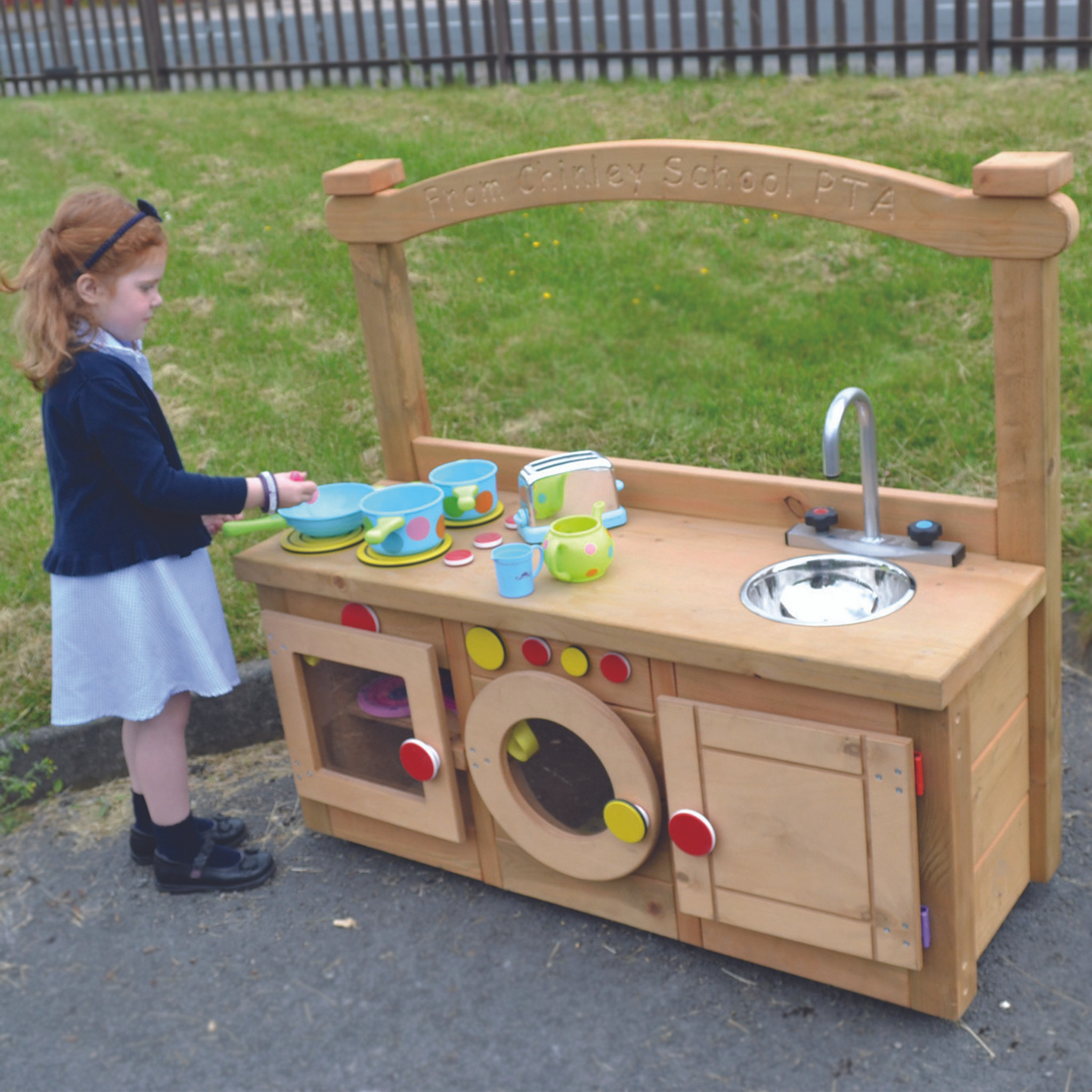 outside play kitchen