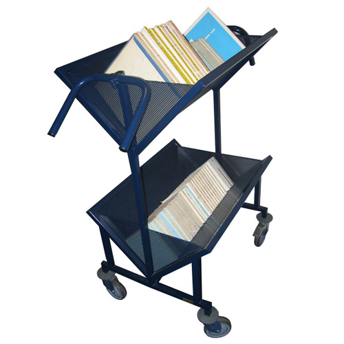 Large book trolley