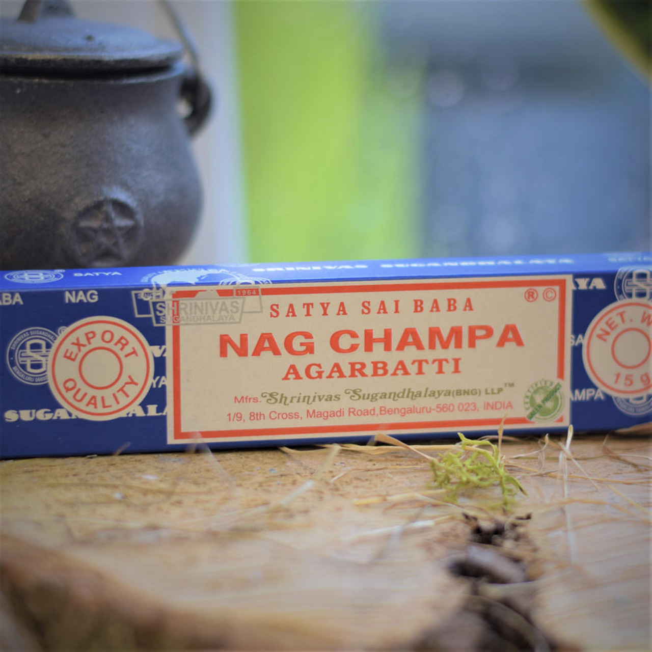 Burning scented oil for diffuser Nag Champa 30ml Satya Sai Baba