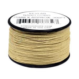 Atwood Rope MFG. Nano Cord Kevlar - Yellow Atwood Rope MFG. Nano Cord Kevlar - Yellow