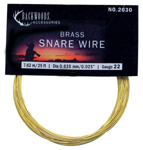 Brass Snare Wire 22G Brass Snare Wire 22G