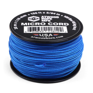 Atwood Rope 1.18mm Micro Cord - Blue Atwood Rope 1.18mm Micro Cord - Blue
